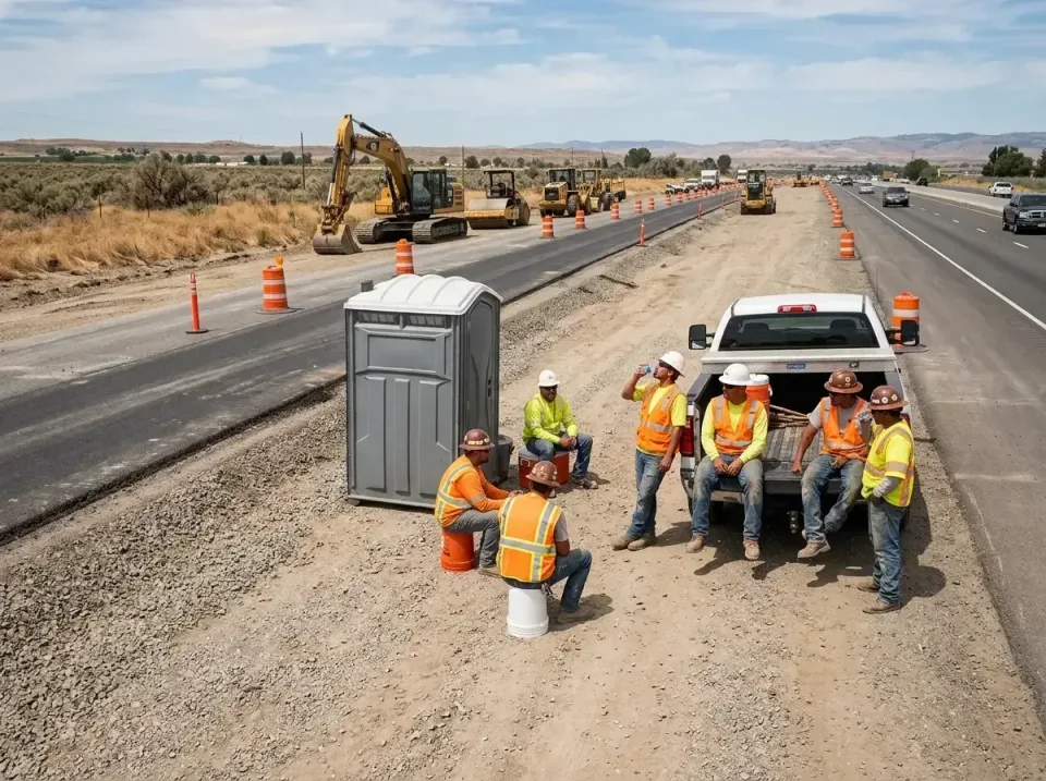 highway-road-construction-crew-007 — frequently asked questions, Porta Potty and Restroom Rentals in Point Baker, FL